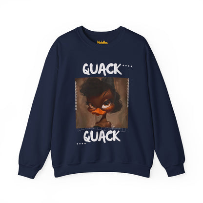 "Quack Quack" Crewneck Sweatshirt (Unisex)