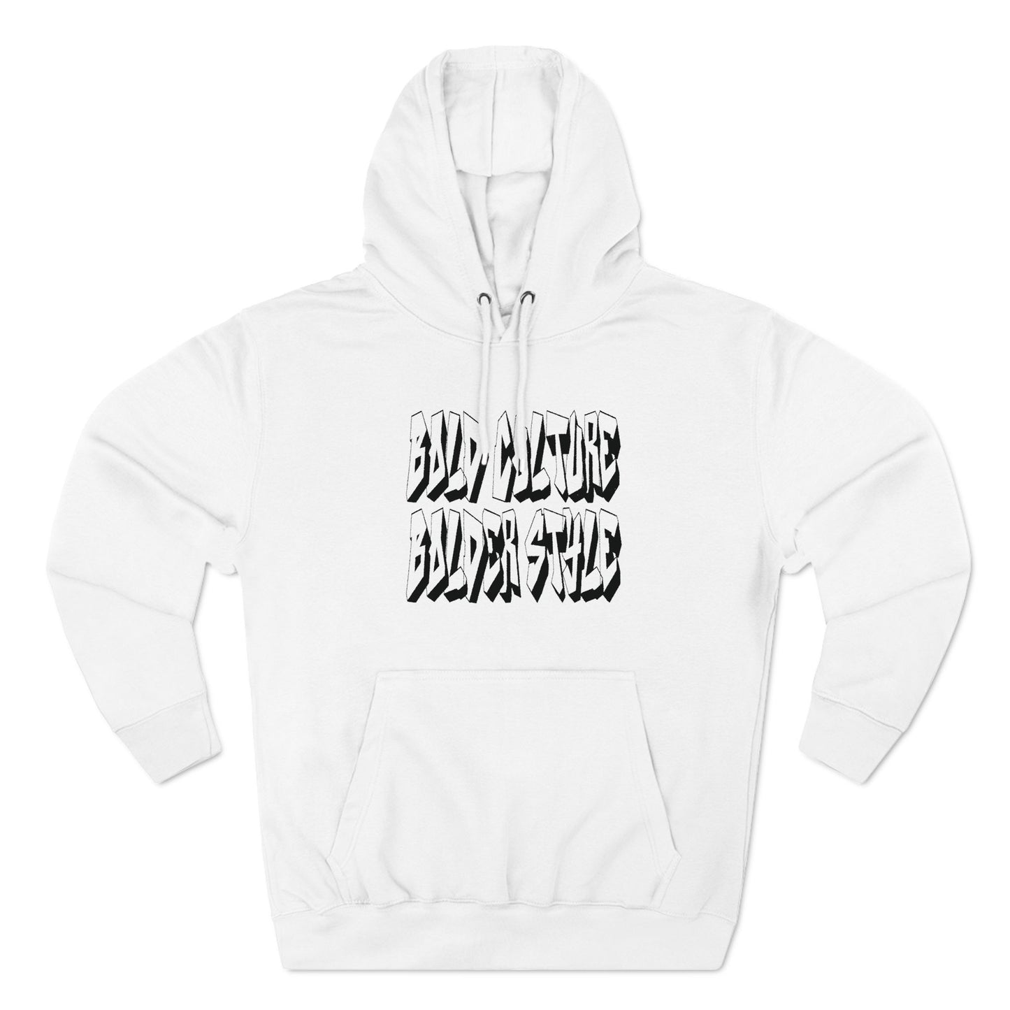 "Bold Culture, Bolder Style" Hoodie (Unisex)