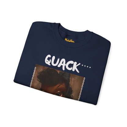 "Quack Quack" Crewneck Sweatshirt (Unisex)