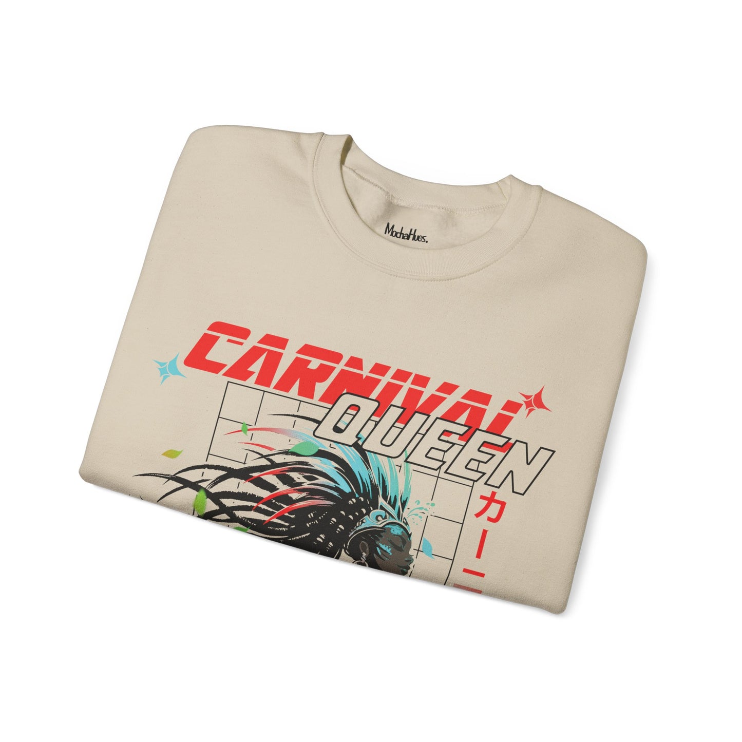 "Carnival Queen" Crewneck Sweatshirt (Unisex)