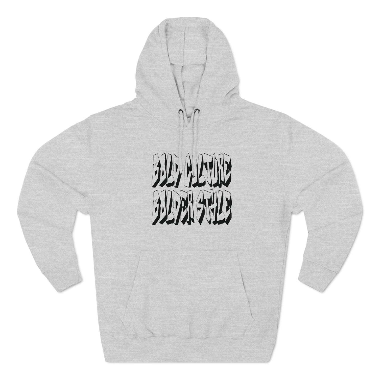 "Bold Culture, Bolder Style" Hoodie (Unisex)