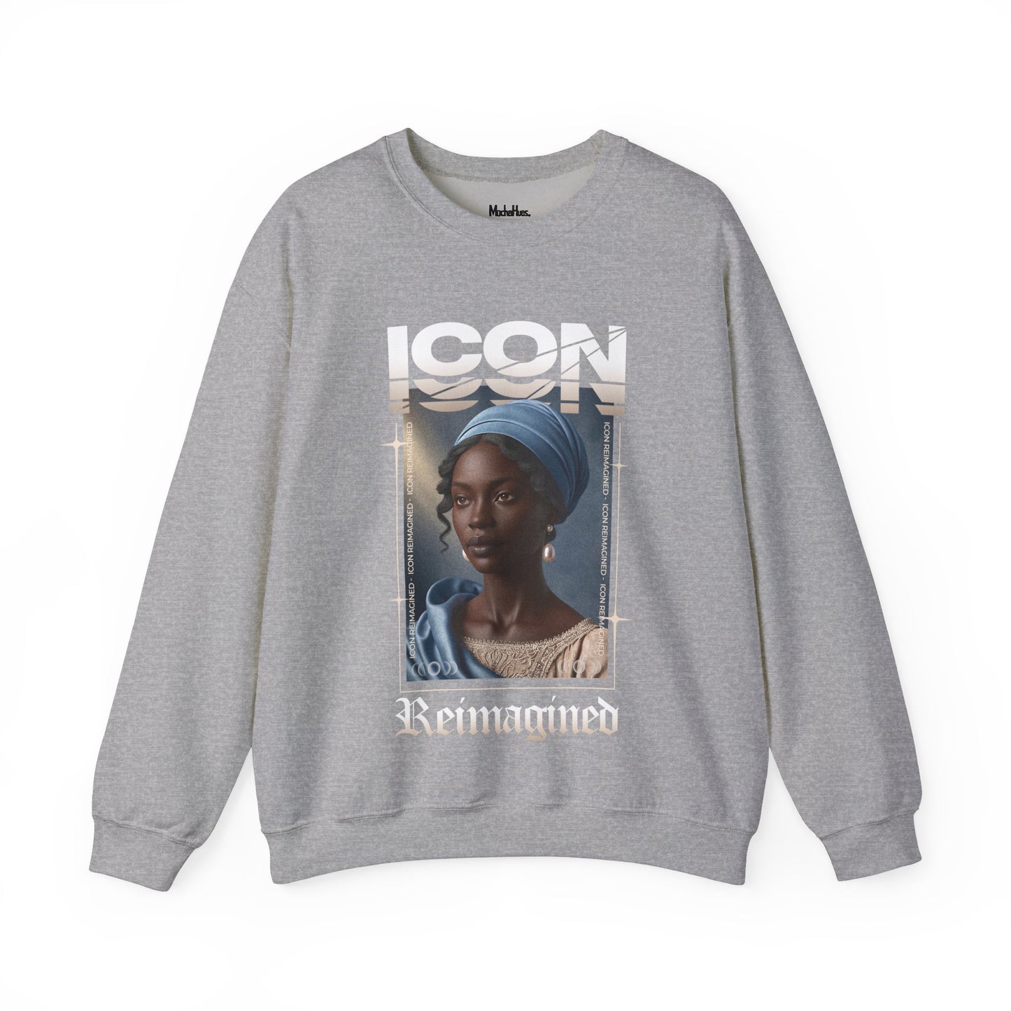 "Icon Reimagined" Crewneck Sweatshirt (Unisex)