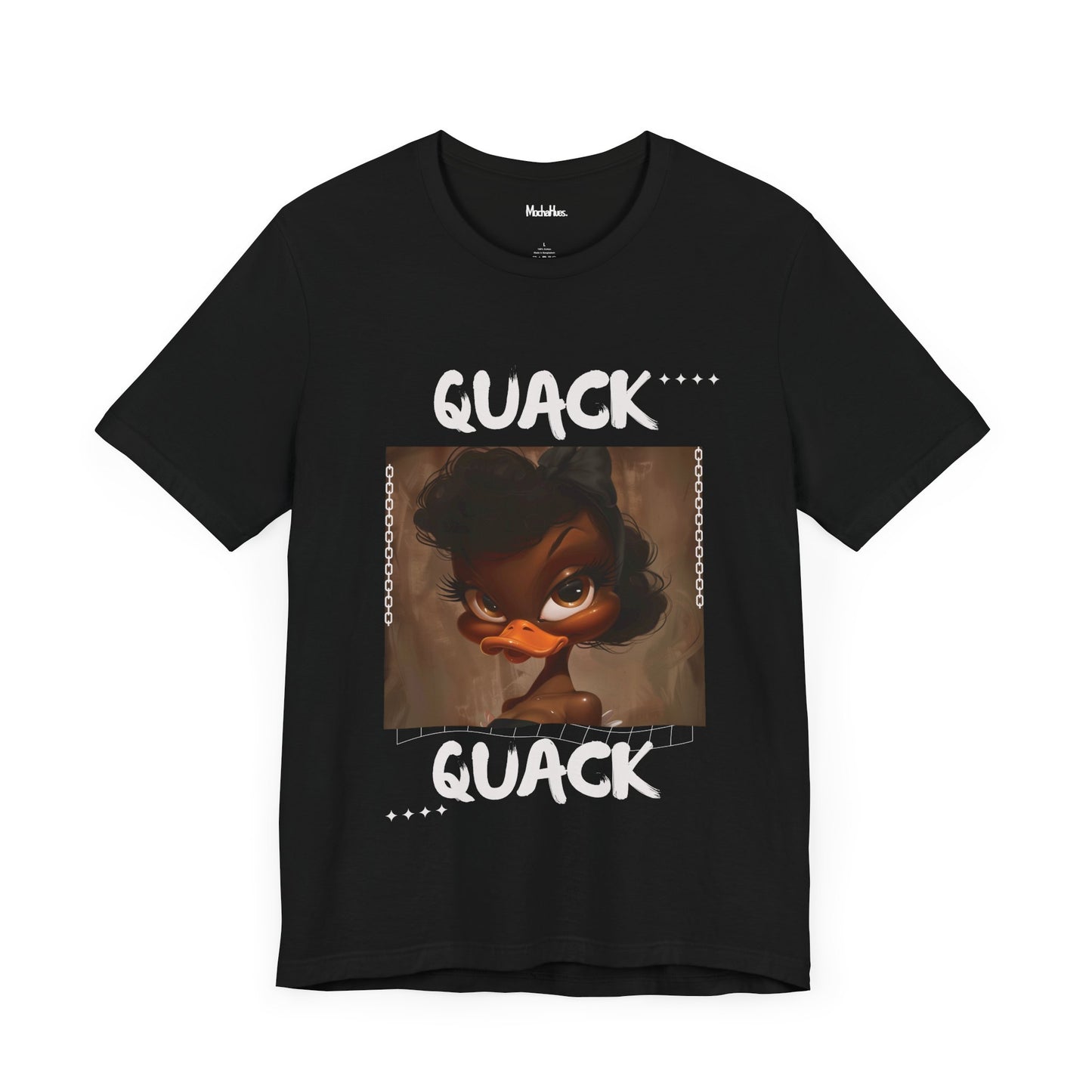 "Quack, Quack" Unisex Jersey Short Sleeve Tee