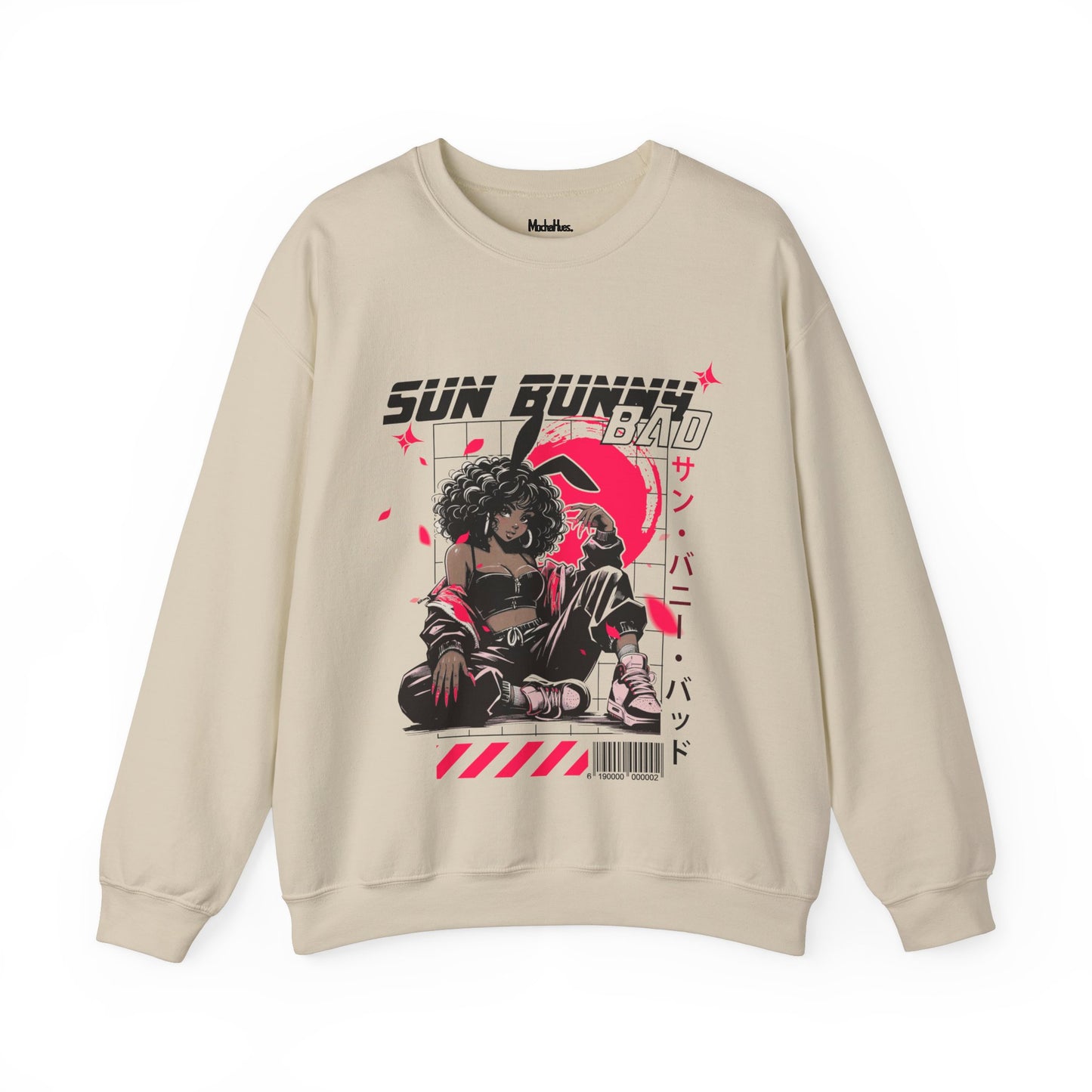 "Sun Bunny" Crewneck Sweatshirt (Unisex)