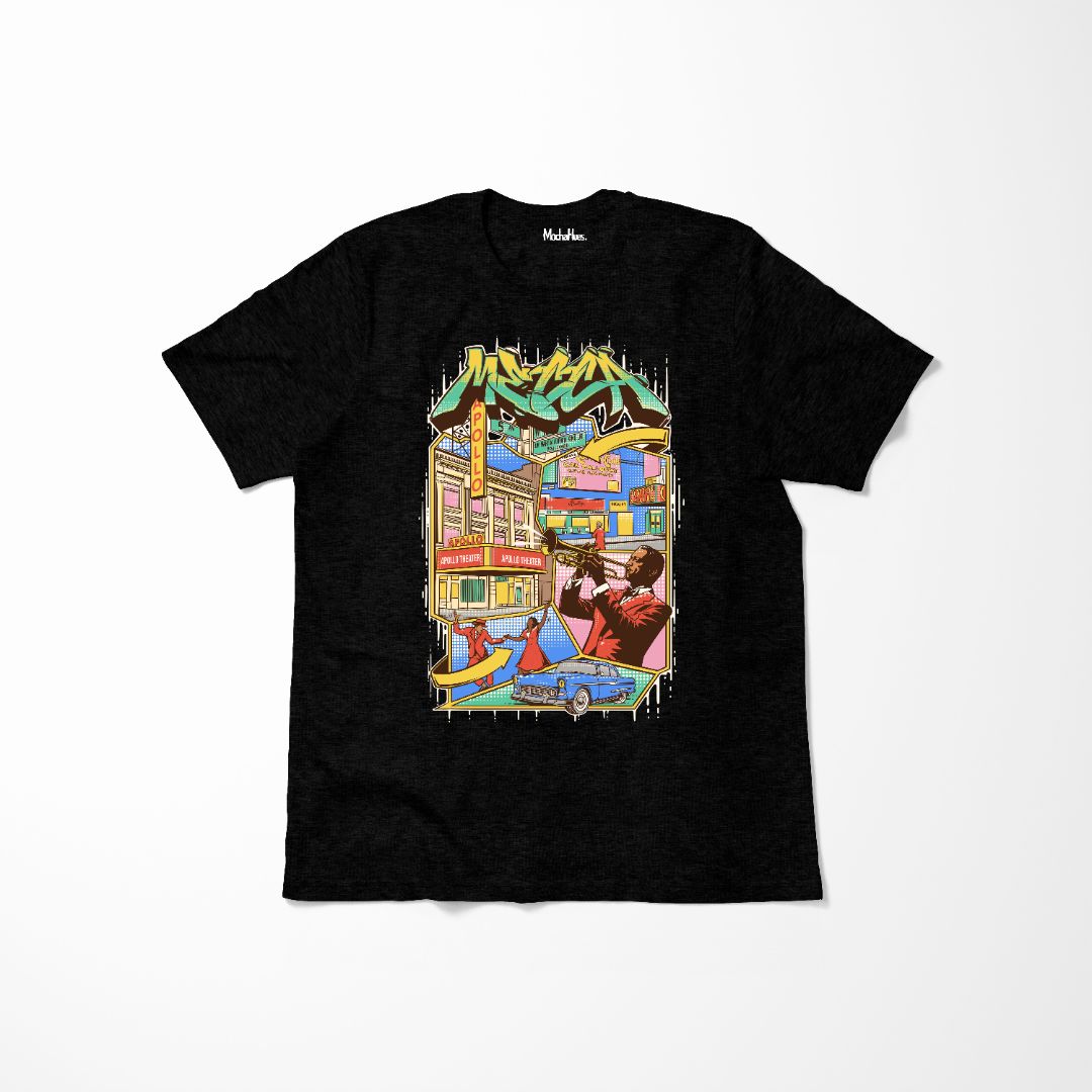 "MECCA: A Tribute to the Harlem Renaissance" Unisex Short Sleeve Tee