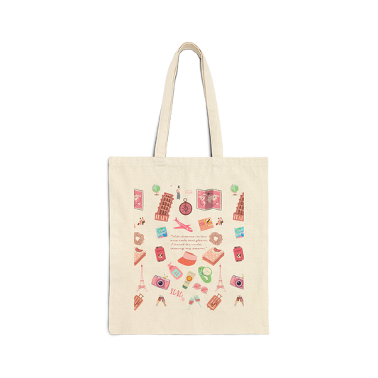 "Travel Nomad" Tote Bag