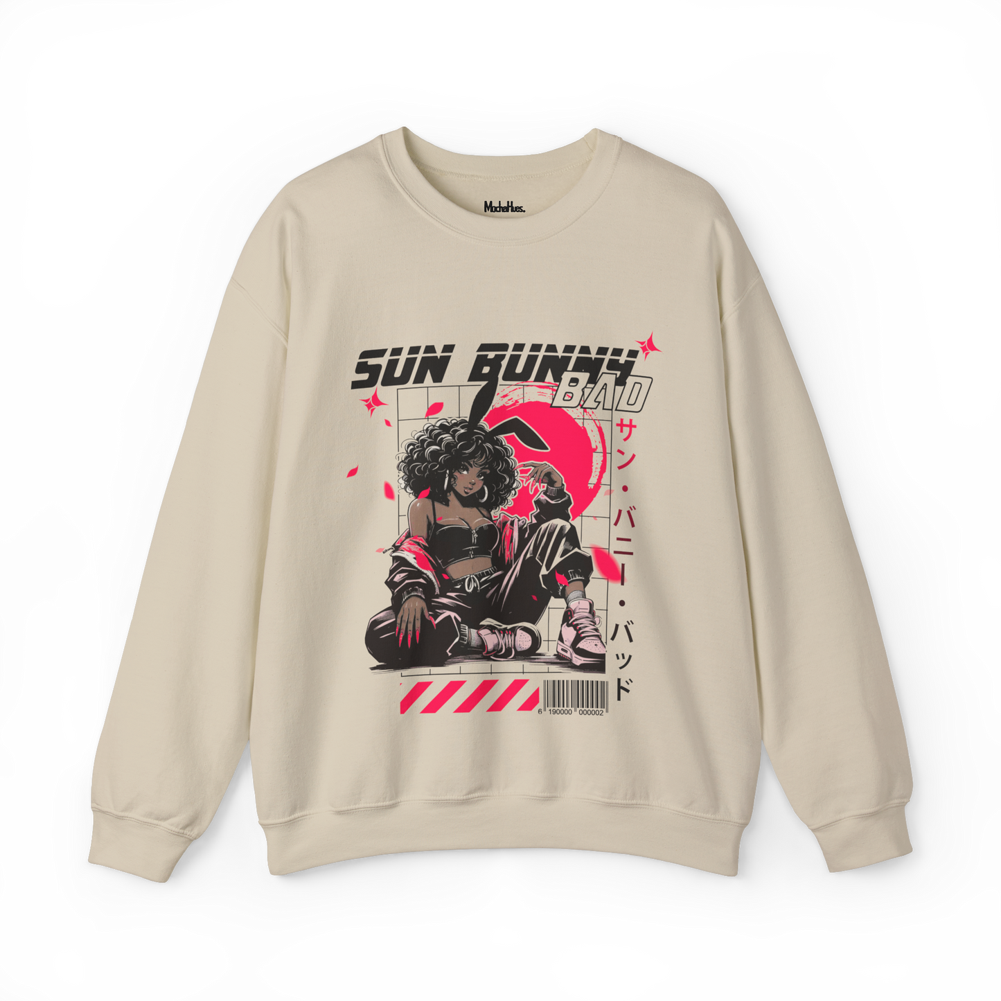 "Sun Bunny" Crewneck Sweatshirt (Unisex)