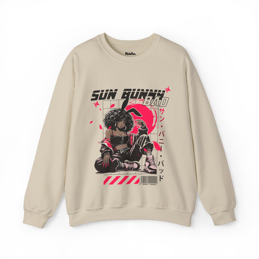 "Sun Bunny" Crewneck Sweatshirt (Unisex)