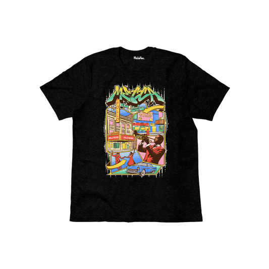 "MECCA: A Tribute to the Harlem Renaissance" Unisex Short Sleeve Tee